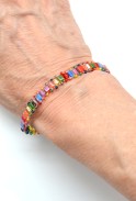 Beaded Rainbow Bracelet